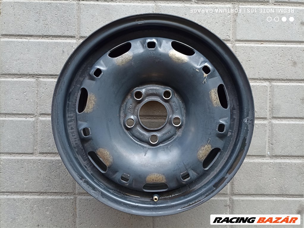 5x100 14" Volkswagen használt lemezfelni garnitúra (R179) 4. kép