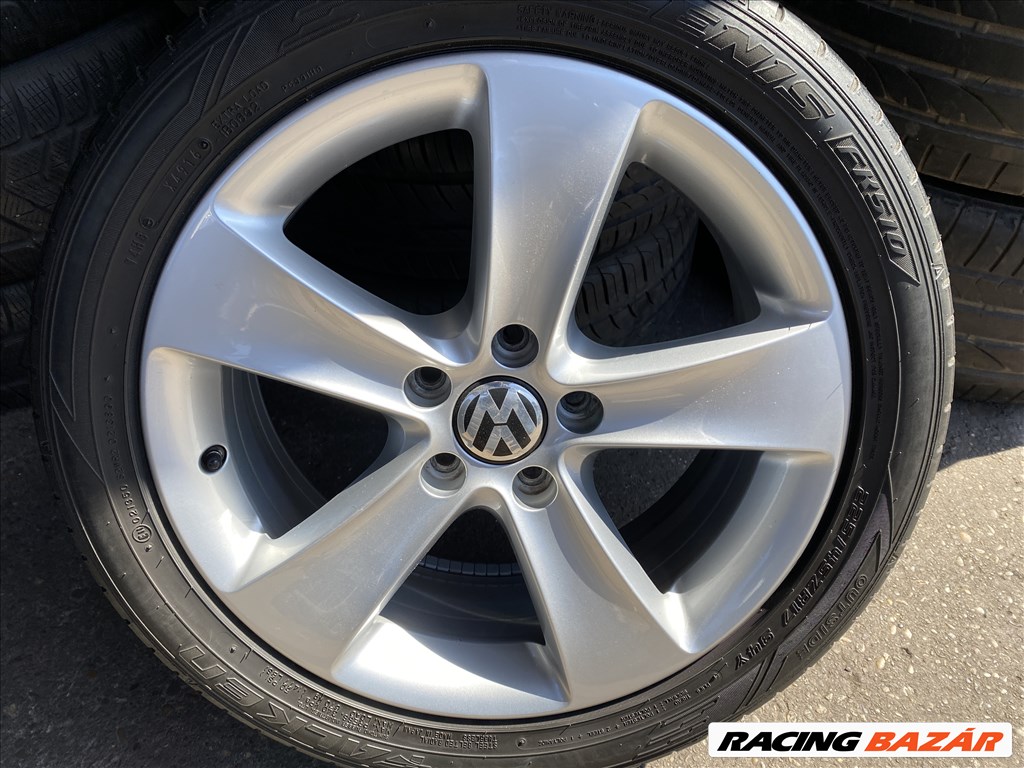 Volkswagen Jetta / Golf / Touran / Passat gyári 6,5X17-es 5X112 ET39-es könnyűfém felni garnitúra 4. kép