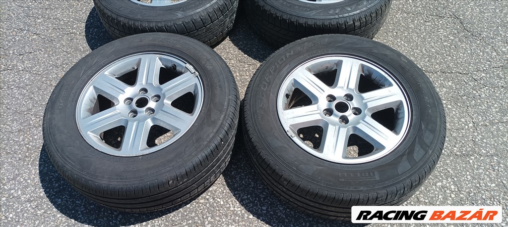 Land Rover Freelander 2 gyári 17" alufelni szett jó nyári gumikkal eladó! 3. kép