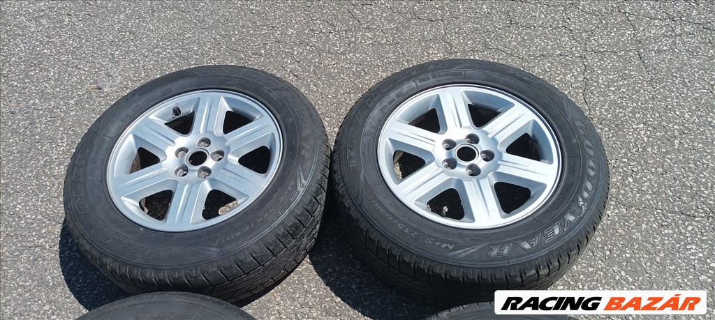 Land Rover Freelander 2 gyári 17" alufelni szett jó nyári gumikkal eladó! 2. kép