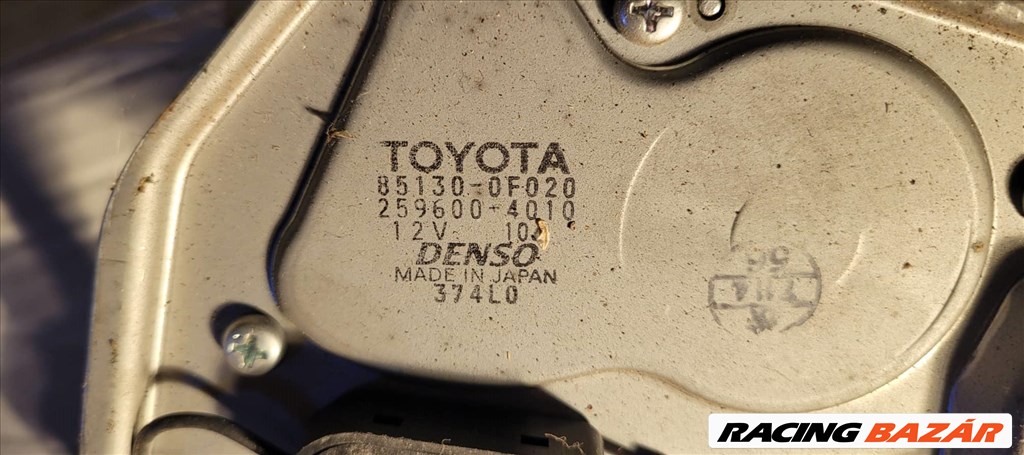 Toyota Corolla Verso (AR10) hátsó ablaktörlő motor+szerkezet 851300f020 2. kép