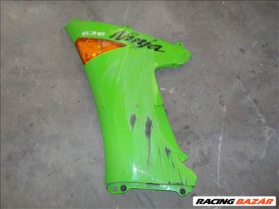 KAWASAKI ZX6R(636R)2005-ÖSRŐL:CSÚSZÁSSÉRŰLT BALOS OLDALIDOM INDEXEL EGYÜTT