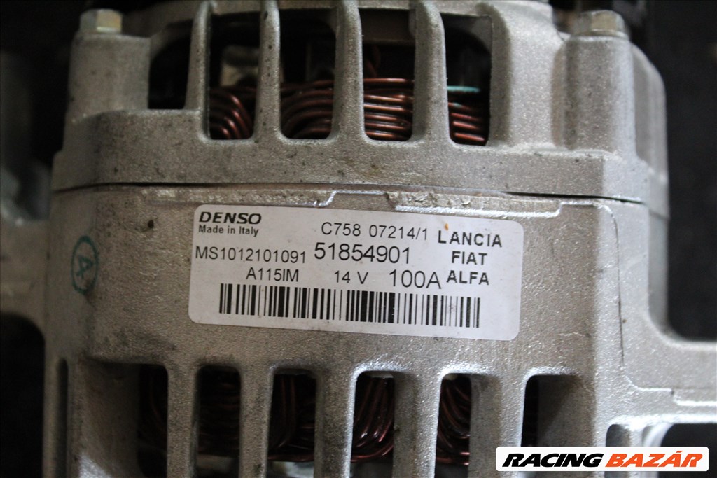 Fiat Doblo  2009-2015 2.0 MJET generátor (235)   51854901 2. kép