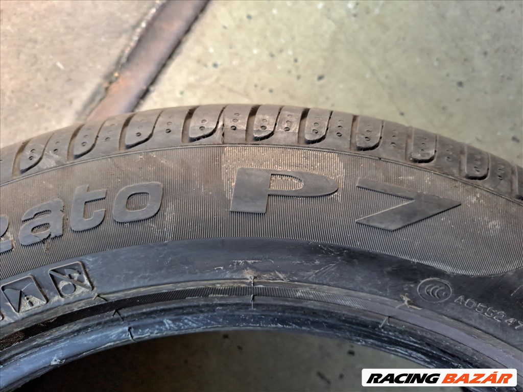 1db 245/50 R18 100W PIRELLI CINTURATO P7 RFT (Defekttűrő) újszerű nyári gumi eladó!!! (DOT2019) 5. kép