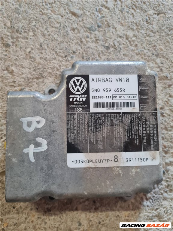 Volkswagen Passat B7 légzsákvezérlő modul, 5N0 959 655 R 1. kép