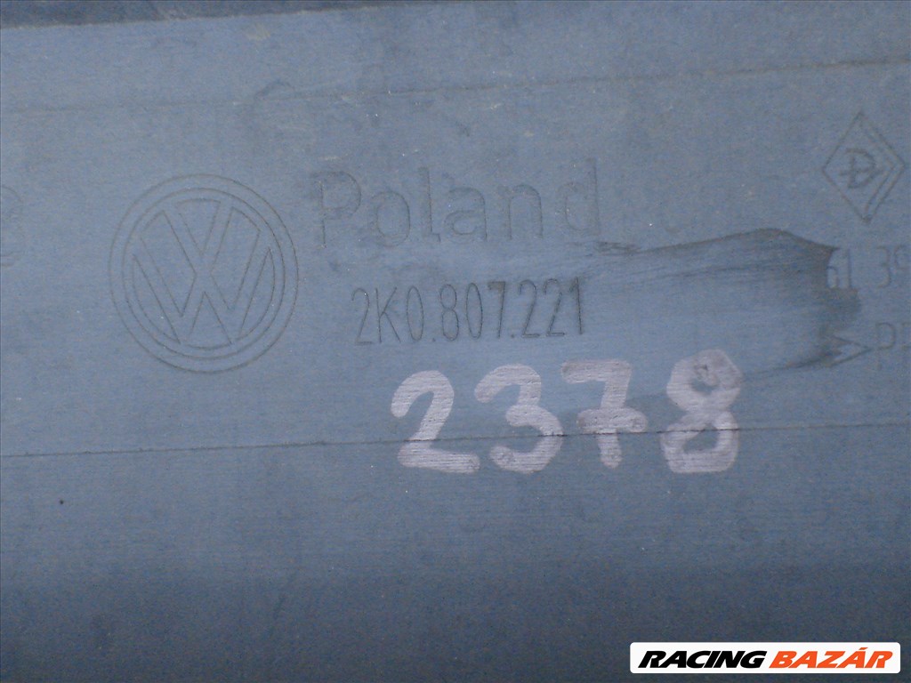 VW Caddy 2K első lökhárító 2K0807221 2008-tól 5. kép