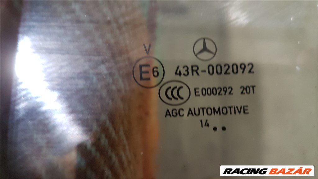 Mercedes W205 bal hátsó ajtóüveg  43r002092 e6-43r002092 5. kép