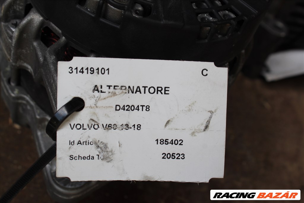 Volvo V60 2013-2018 2.0 D  generátor (217) 31419101 3. kép
