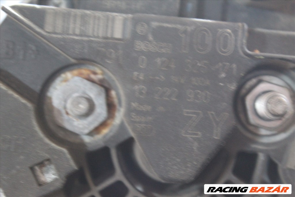 Opel Corsa D 2006-2011 generátor (246)   13222930 2. kép