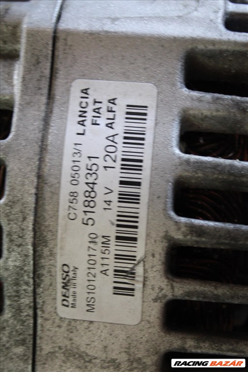 Fiat 500L 2012- 1.6 MJET generátor (265)   51884351 2. kép