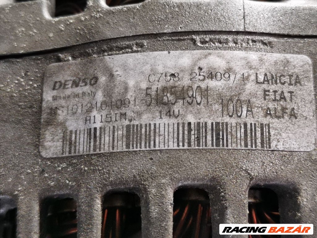 Lancia Delta III 1.6 Multijet 16V generátor  ms1012101091 51854901 2. kép