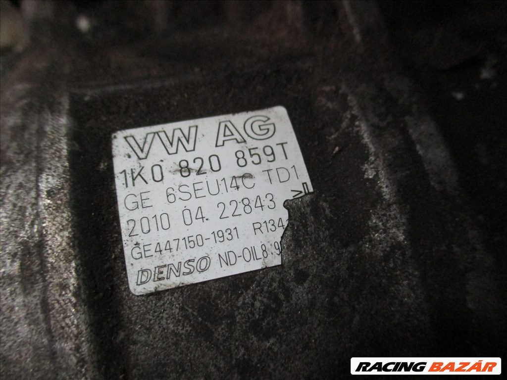 Volkswagen Scirocco III 1.4 TSI klíma kompresszor  1k0820859t 2. kép
