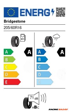 Bridgestone Turanza T005 205/60 R16 92H nyári gumi 1. kép