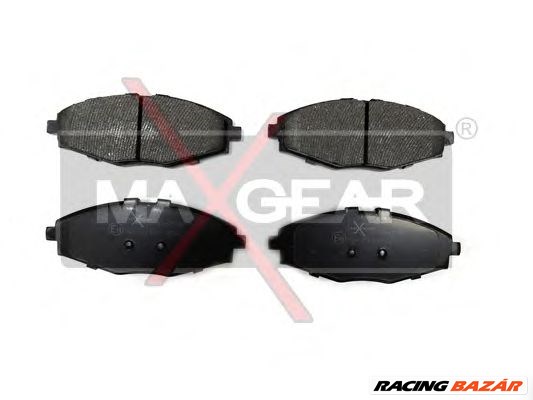 MAXGEAR 19-0536 - fékbetét CHANGAN (CHANA) CHERY CHEVROLET DAEWOO FSO HAIMA (ZHENGZHOU) RAVON ZAZ 1. kép