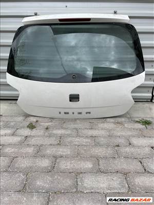 Seat Ibiza 5 ajtós csomagtérajtó üveggel hátsó lökhárító 2008-2017 6j4827024 6j4827024a