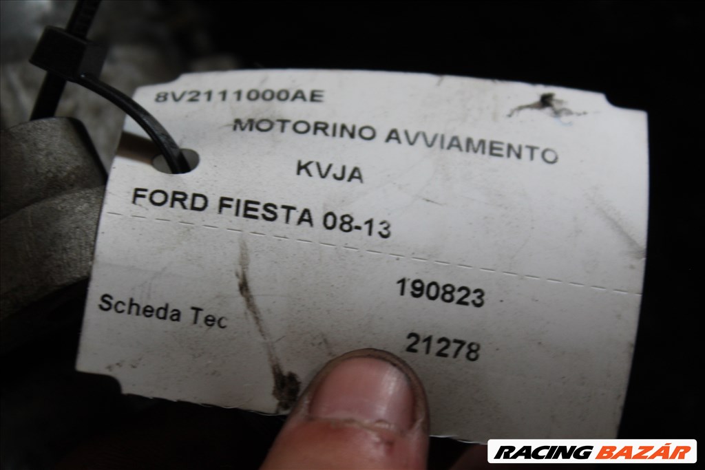 Ford Fiesta  2008-2013 1.4 TDCI KVJA önindító   8v2111000ae 2. kép