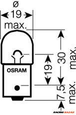 OSRAM 5009 - indexlámpa izzó APRILIA MOTORCYCLES AUDI BMW MOTORCYCLES DAELIM MOTORCYCLES DERBI MOTOR