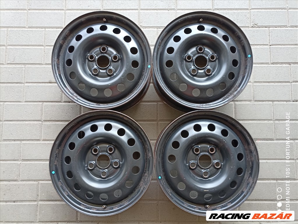 5x112 16" Volkswagen használt lemezfelni garnitúra (208) 1. kép