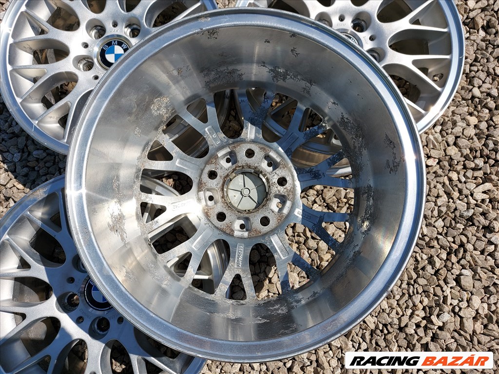 16" 5X120 BBS RX 229 gyári BMW E46 alufelni garnitúra 10. kép