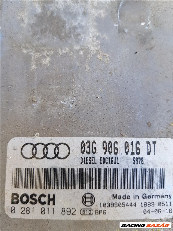 Audi A3 (8P) 8P Motor vezérlőegység  9. kép