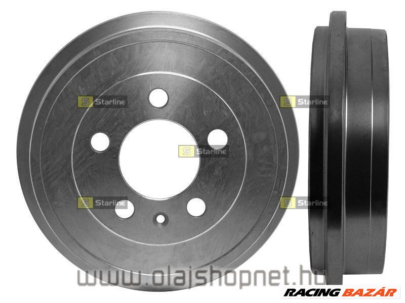 Hátsó fékdob VW Polo (9N) 1.4 2001-2009 1. kép