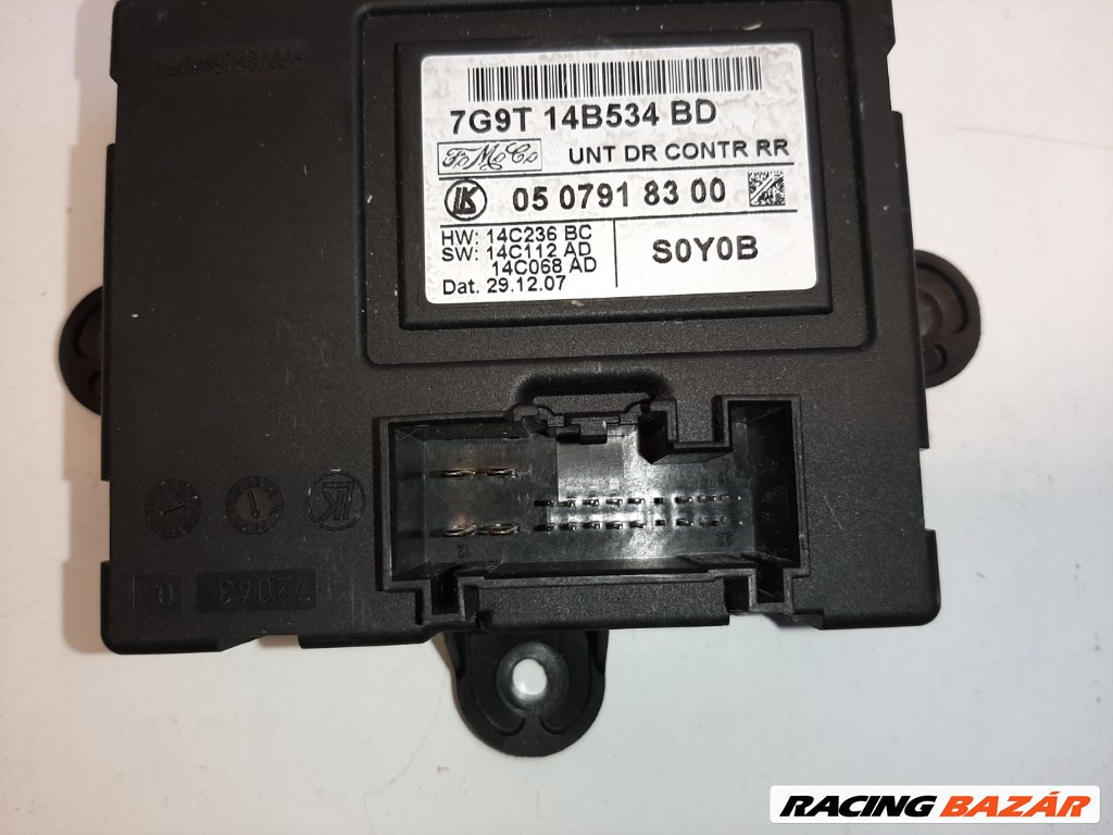 Ford Mondeo (MK4) jobb hátsó ajtó elektronika 7G9T14B534BD 3. kép