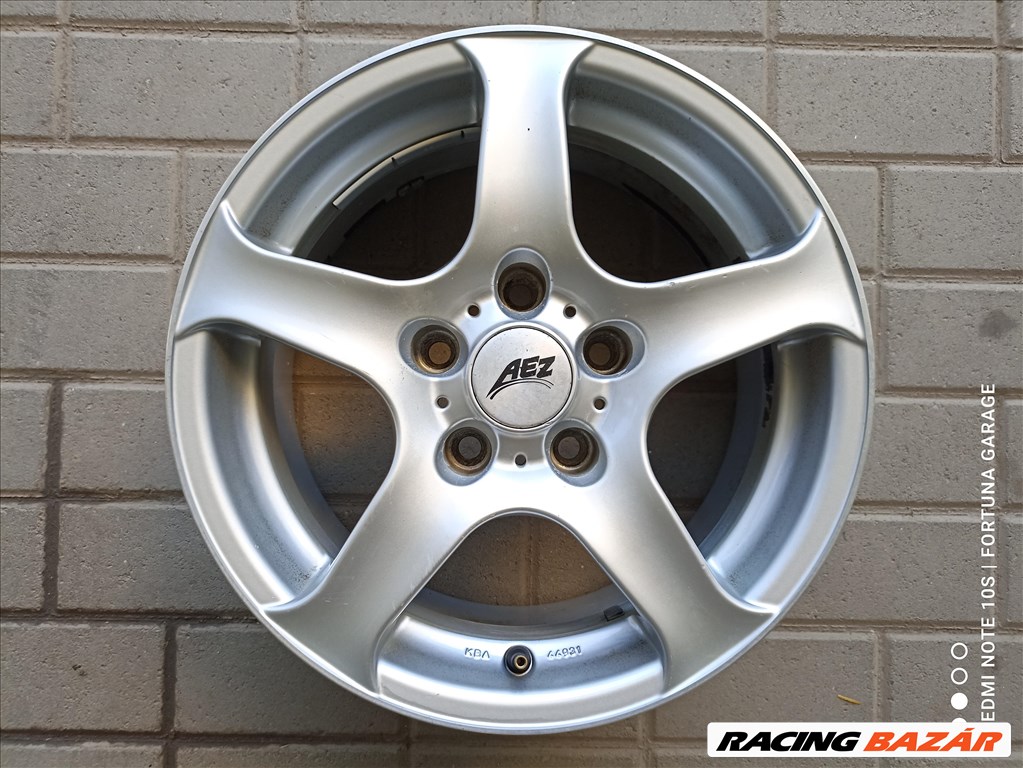 5x112 15" AEZ ICON használt alufelni garnitúra 5. kép