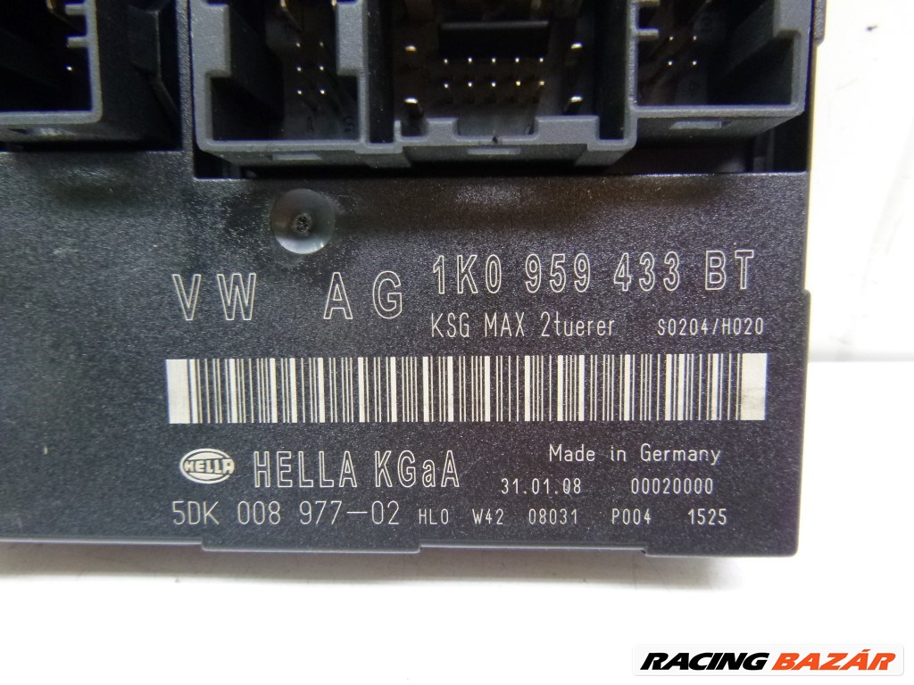 Skoda Octavia (1Z) komfort elektronika 1K0959433BT 2. kép