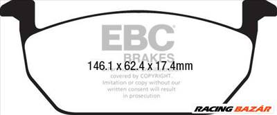EBC DPX2225 Ultimax2 fékbetét szett két tárcsához