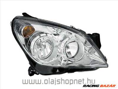 Opel Astra H FSZ H1/H7 jobb króm házas motorral) TYC