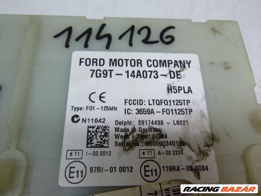 Ford Mondeo (MK4) komfort elektronika 7G9T14A073DE 2. kép