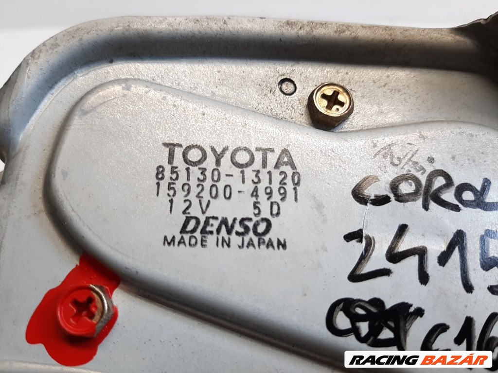 Toyota Corolla kombi hátsó ablaktörlõ motor 8513013120 3. kép