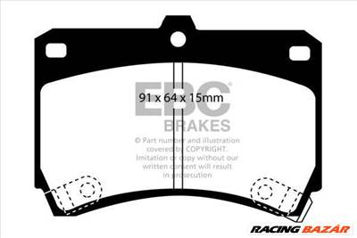 EBC DP2884 Greenstuff fékbetét szett két tárcsához