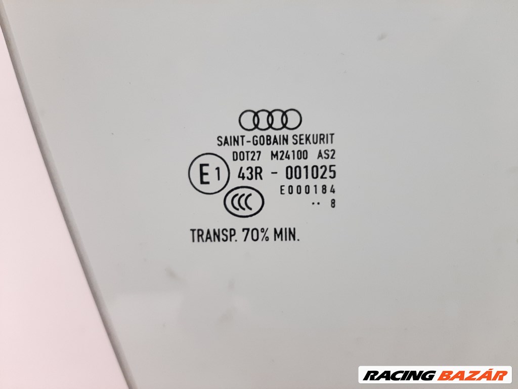 Audi A3 5 ajtós (8V) jobb elsõ ajtó üveg lejáró 2. kép