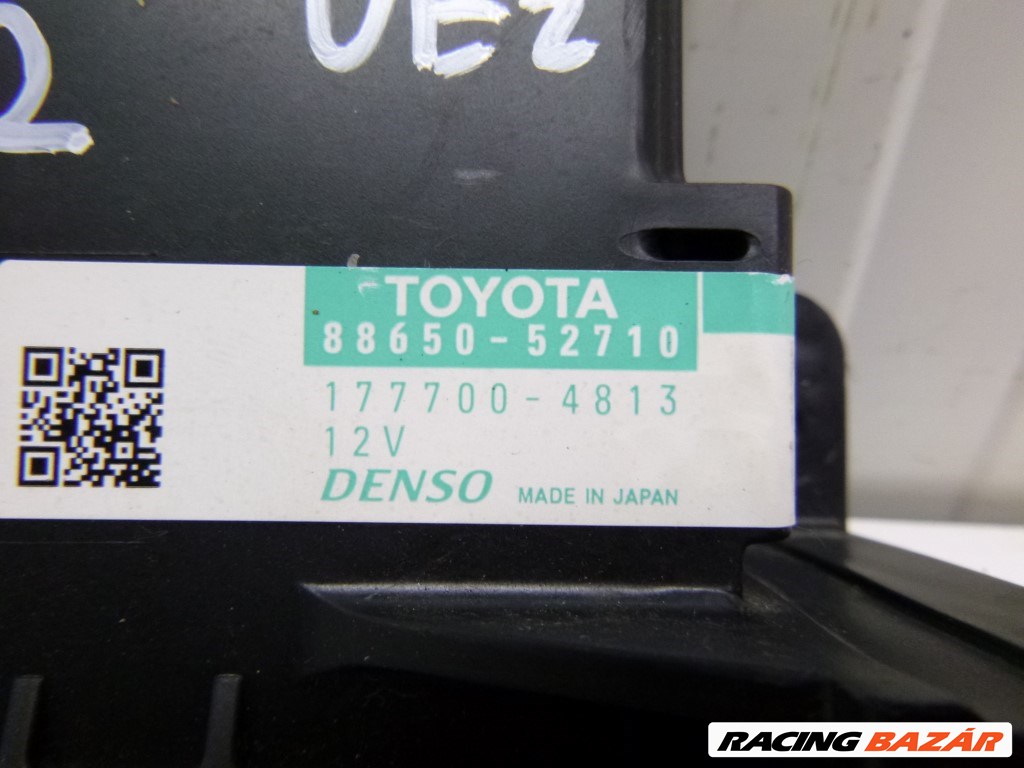 Toyota Verso-S  klímavezérlõ 8865052710 2. kép