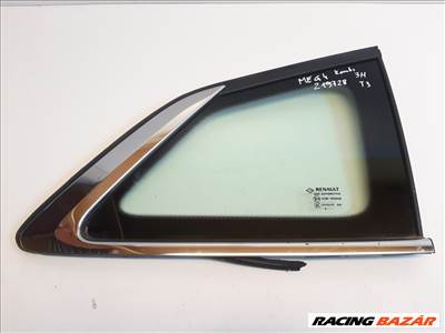 Renault Megane kombi jobb hátsó oldalfal üveg (karosszéria oldal üveg) 833062109R