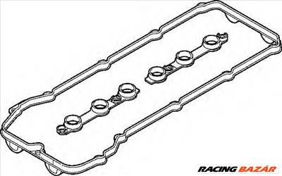 ELRING 382.750 - tömítéskészlet, szelepfedél BMW BMW (BRILLIANCE) WIESMANN