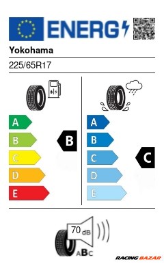 Yokohama 102H 225/65 R17 102H off road, 4x4, suv nyári gumi 2. kép