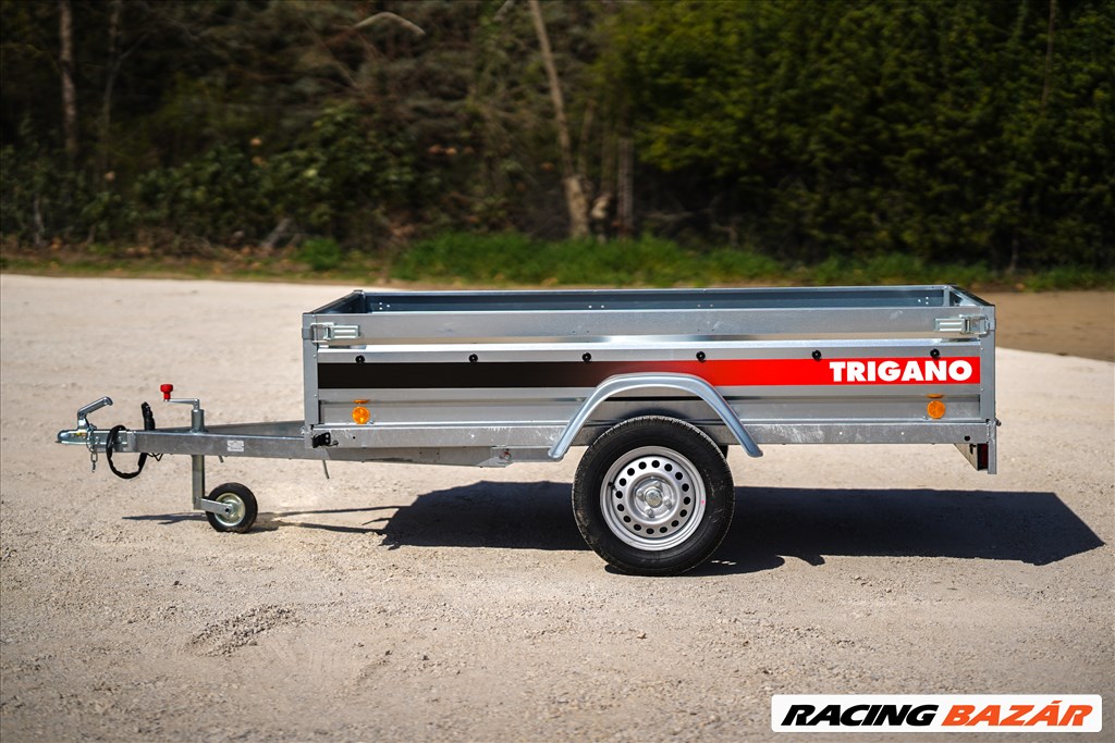 Új Trigano P233 (233x 132 cm) billenős utánfutó készletről eladó 6. kép