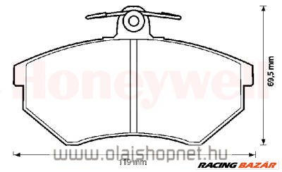 Vw Passat Első Fékbetét 2000-2005 TRW 1. kép