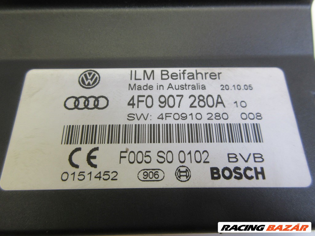 Audi A6 (C5 4B) komfort elektronika 4F0907280A 2. kép