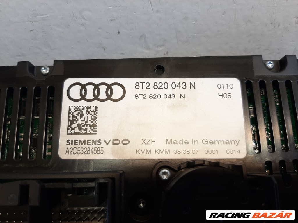 Audi A5 (8T3) fûtéskapcsoló (fûtés kapcsoló) 8T2820043N 4. kép