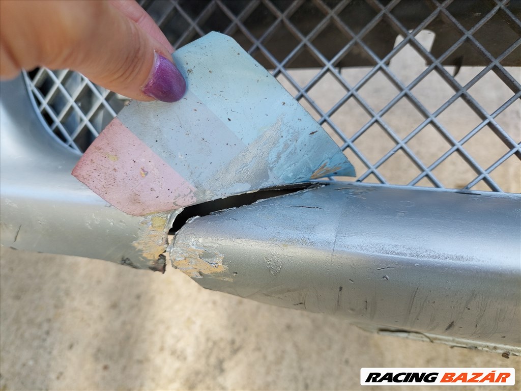 BMW E46 sedan touring ezüst titansilver M paket packet első lökhárító - foglalkozós (137067) 3. kép