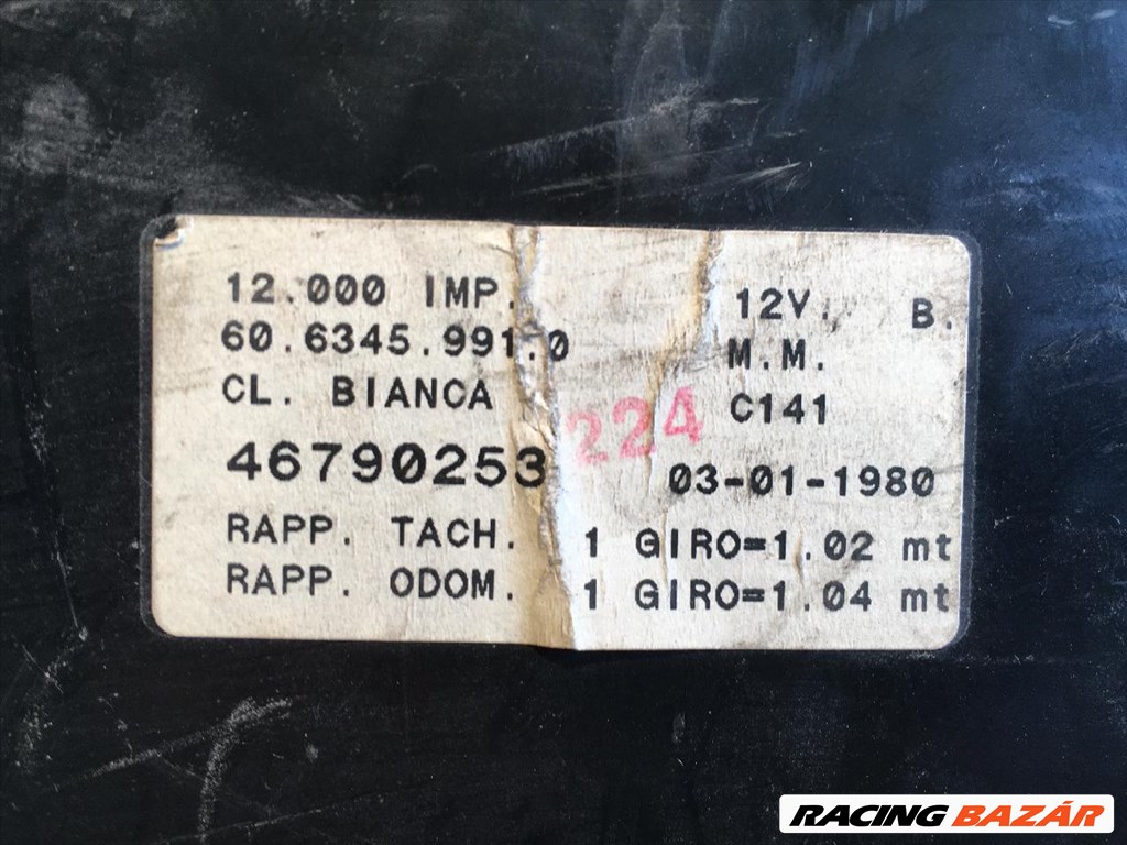 Fiat marea 1.9 jtd bontott óracsoport 46790253 3. kép