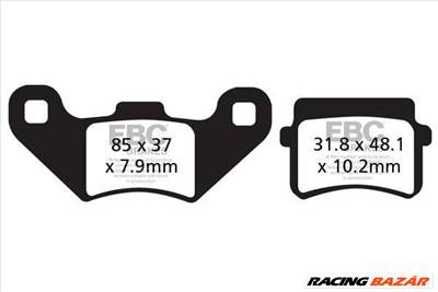 EBC FA416TT Carbon-Graphite fékbetét garnitúra