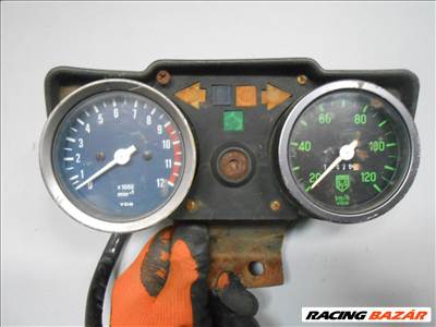 ZÜNDAPP-KTM-SACHS-PUCH GYORSASÁGI OLDTIMER MOTOROKRA GYÁRI MŰSZERFAL 