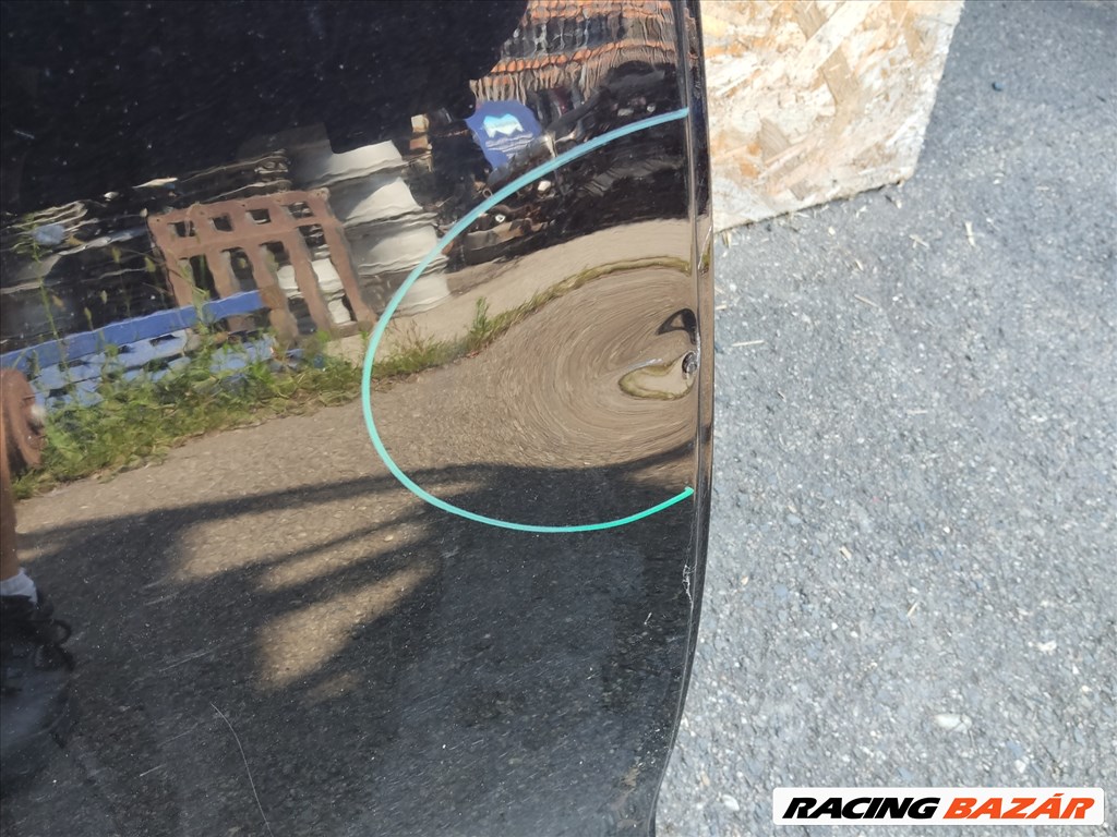 168675 Alfa Romeo Giulietta 2010-2020 fekete színű Jobb hátsó ajtó, a képen látható sérüléssel 2. kép