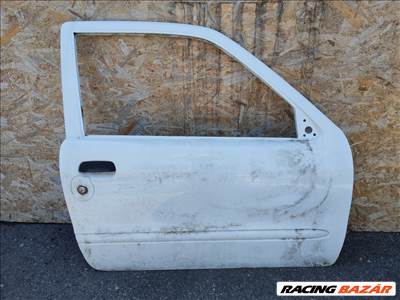168531 Fiat Seicento 1998-2010 fehér színű, jobb oldali ajtó a képen látható sérüléssel