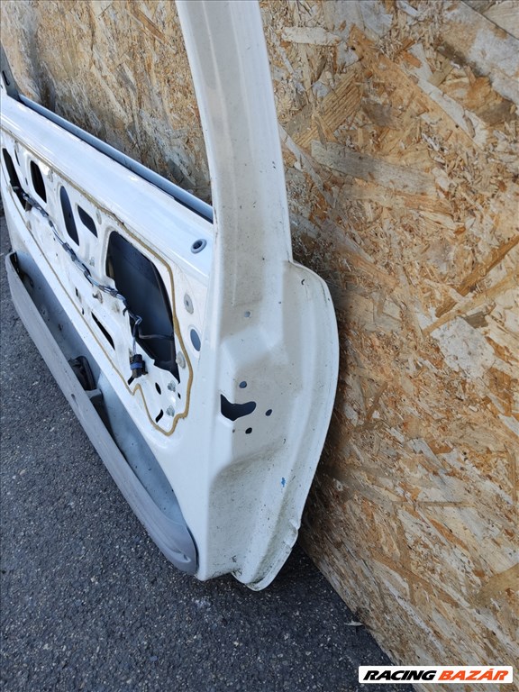 168531 Fiat Seicento 1998-2010 fehér színű, jobb oldali ajtó a képen látható sérüléssel 5. kép