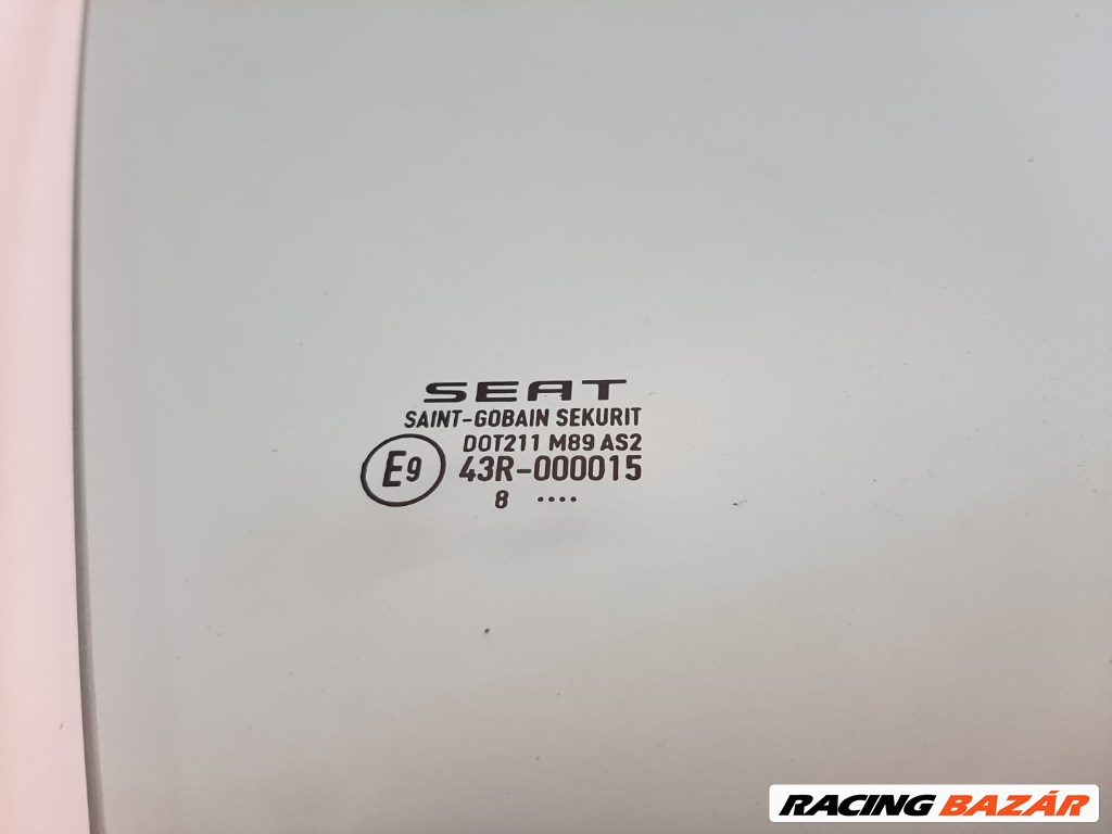 Seat Ibiza 5 ajtós jobb hátsó ajtó üveg lejáró 2. kép